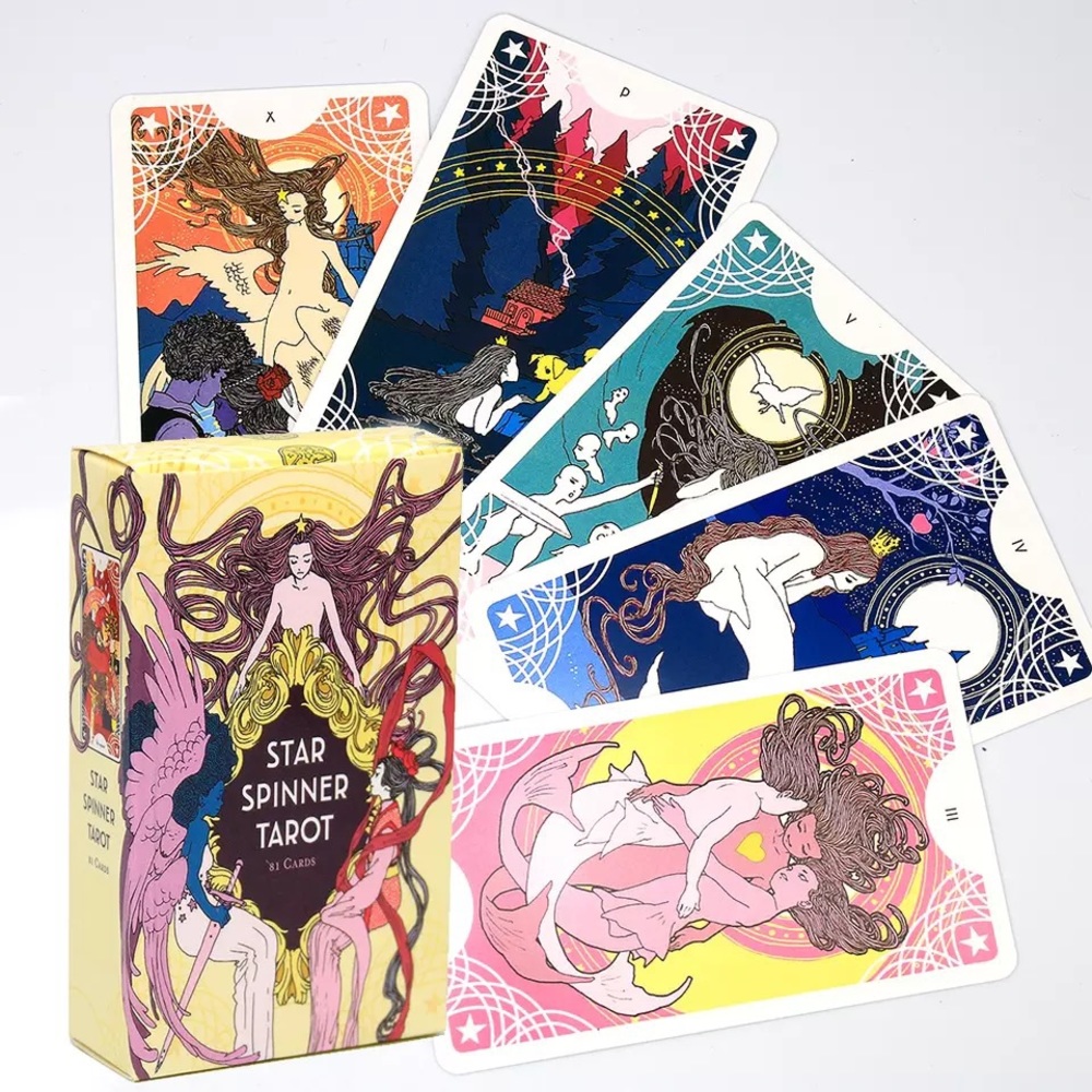 Star spinner tarot deck